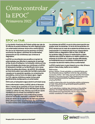Spanish Managing COPD Newsletter - Primavera 2022