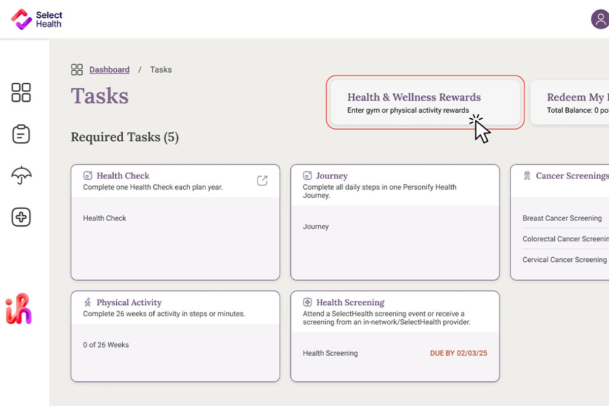 Dashboard example