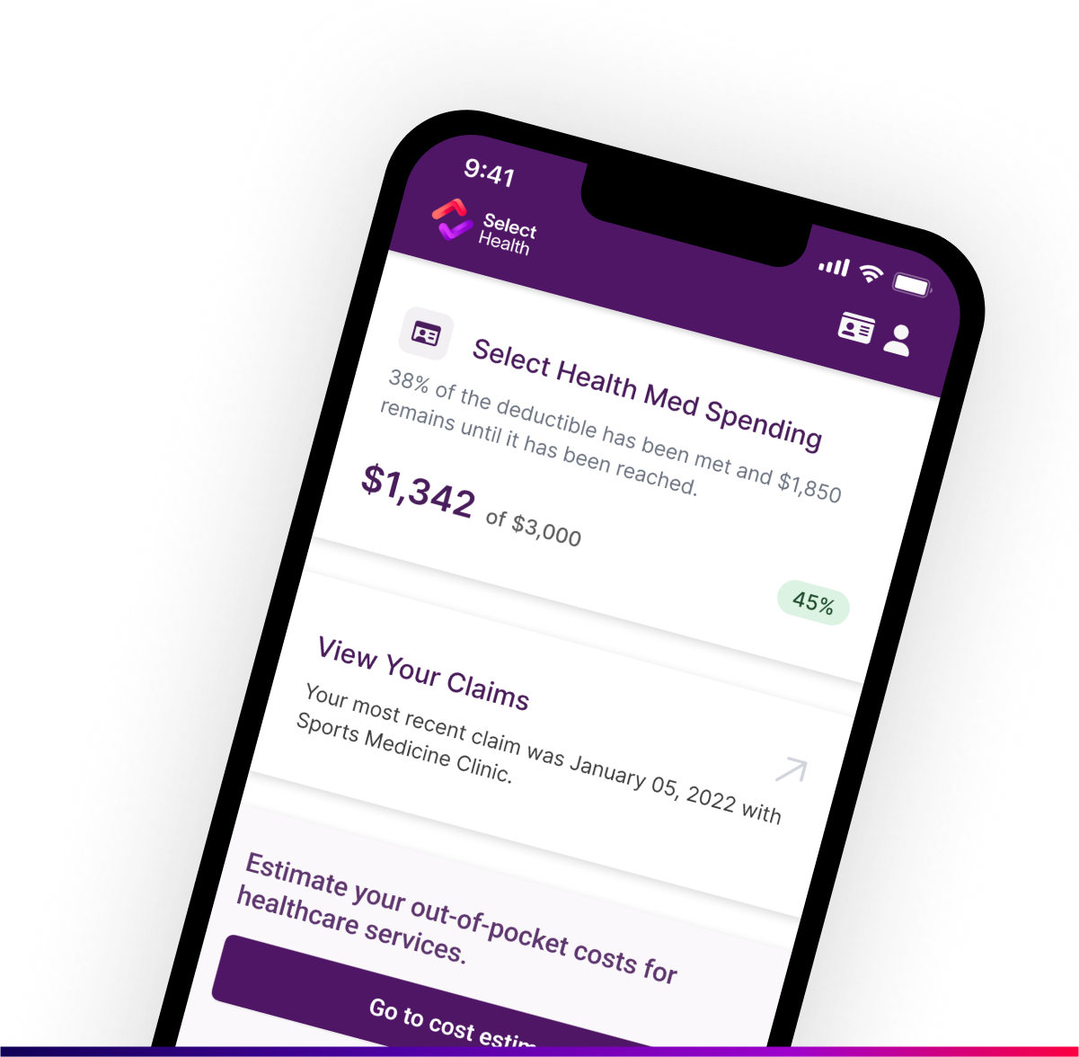 Image of Phone with SH App on it 